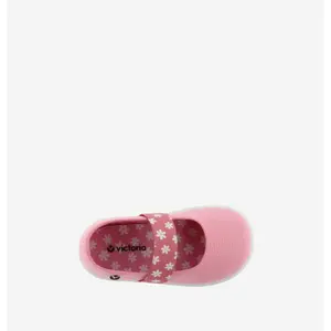 Girl's sandals Victoria Ojalá Lona Elástico Flores image-3