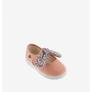 Ballet flats bow liberty pattern baby girl Victoria image-1