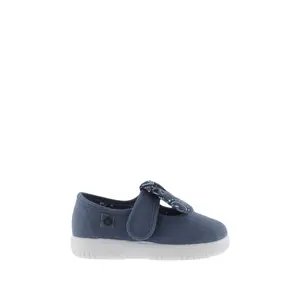 Baby girl canvas bandana sneakers Victoria image-0