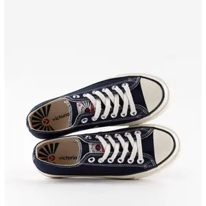 Zapatillas de lona brillante Victoria Tribu image-4