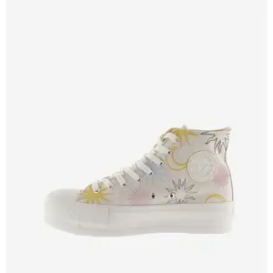 Women's sun print high-top sneakers Victoria Doble image-1