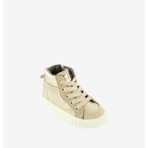 Metallic zipped baby girl boots Victoria image-1