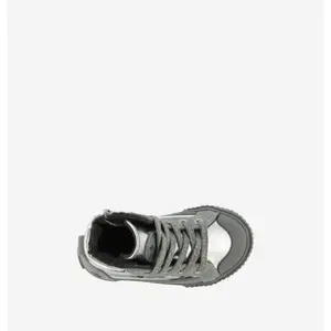 Metallic zipped baby booties Victoria image-3