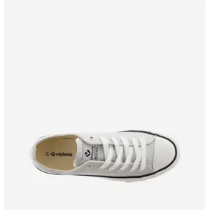 Metallic low top sneakers for kids Victoria Tribu image-3