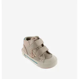 Metallic baby girl scratch sneakers Victoria Tribu image-1
