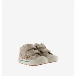 Metallic baby girl scratch sneakers Victoria Tribu image-4