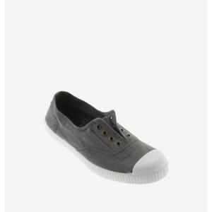 Damesschoenen met vetersluiting Victoria 1915 anglaise toile lavée image-1