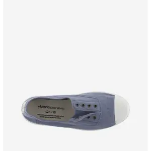 Damesschoenen met vetersluiting Victoria 1915 anglaise toile lavée image-3