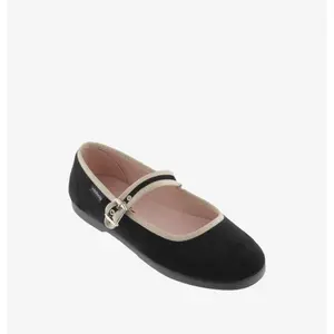 Girls' ballet flats Victoria Gong-Fu Mercedes Terciopelo image-2