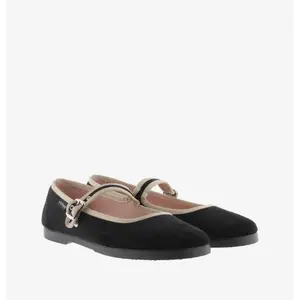Girls' ballet flats Victoria Gong-Fu Mercedes Terciopelo image-4
