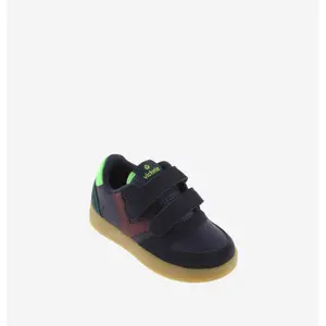 Leather and suede band sneakers for kids Victoria Tiempo Tiras image-4