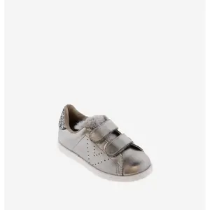 Velcro sneakers girl Victoria Metal/Pelo image-1