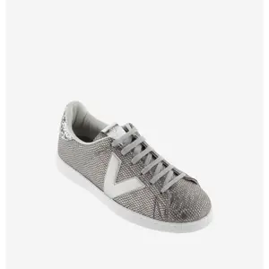 Women's metal snake sneakers Victoria image-1