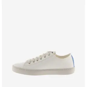 Kontrastfärgade sneakers i ekologisk canvas Victoria Berlin image-2