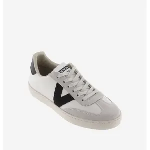 Berlin leather effect and split leather sneakers Victoria Cycliste image-2