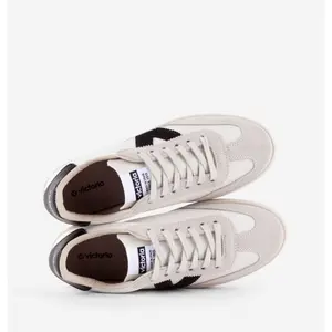 Berlin leather effect and split leather sneakers Victoria Cycliste image-4