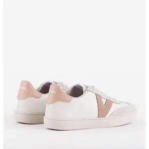 Leather effect and split leather Trainers Victoria Berlín Cycliste image-4