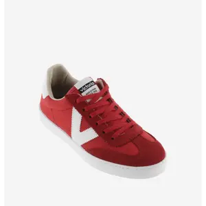 Leather and nylon trainers Victoria Berlín image-1