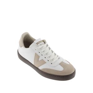 Baskets effet cuir et daim Victoria Berlin image-1