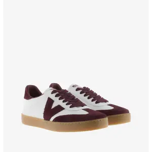 Sko i læderlook og suedefarve Victoria Berlin Ciclista image-1