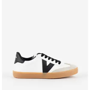 Baskets effet cuir & daim Victoria Berlin image-1