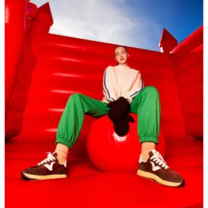 Women's nylon and suede sneakers Victoria Cosmos image-4