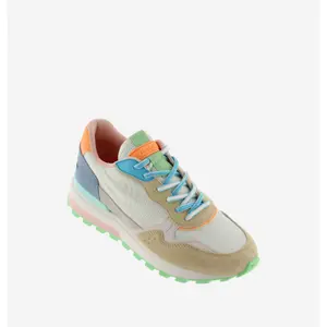 Women's Nylon & Suede Trainers Victoria Luna image-1