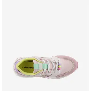Women's nylon and suede trainers Victoria Luna image-3