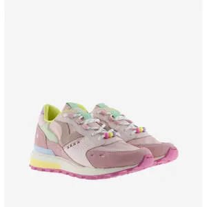 Women's nylon and suede trainers Victoria Luna image-2