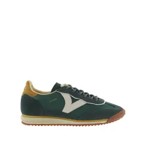 Nylon- og splittet læder sneakers til kvinder Victoria Saturno