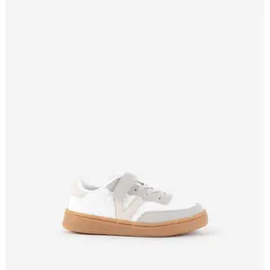 Leather effect sneakers for kids Victoria Oslo image-2