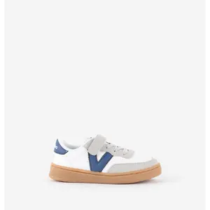 Leather effect sneakers for kids Victoria Oslo image-2