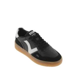 Leather-effect Trainers Victoria Seul image-1