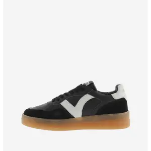 Leather-effect Trainers Victoria Seul image-2