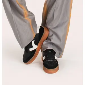 Leather-effect Trainers Victoria Seul image-4