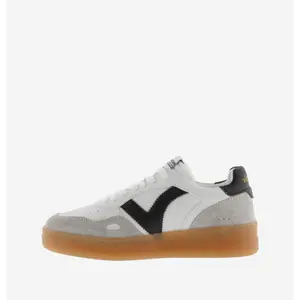 Leather-effect Trainers Victoria Seul image-3