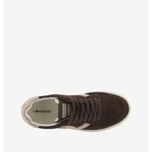 Seoul women's two-tone suede sneakers Victoria image-3