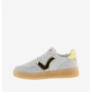 Women’s leather and suede effect trainers Victoria Seúl image-2