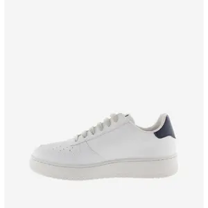 Women's contrast leather effect sneakers Victoria Madrid image-2