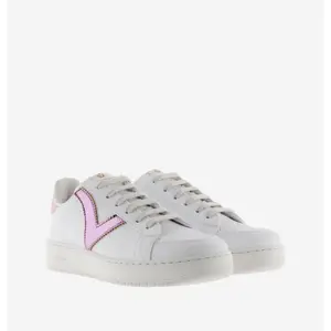 Damskie trenery ze skóry i metalu Victoria Madrid image-4