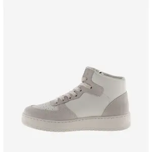 Baskets en cuir et logo métallique femme Victoria Madrid image-3