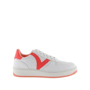 Leather and neon effect sneakers for women Victoria Madrid image-0