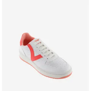 Leather and neon effect sneakers for women Victoria Madrid image-1
