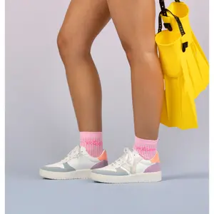 Damskie buty sportowe z dwoiny skórzanej Victoria image-5