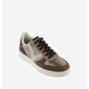 Metallic and suede women's sneakers Victoria Madrid image-1