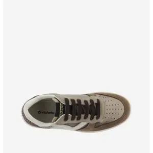 Metallic and suede women's sneakers Victoria Madrid image-3