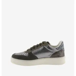 Metallic and suede women's sneakers Victoria Madrid image-4