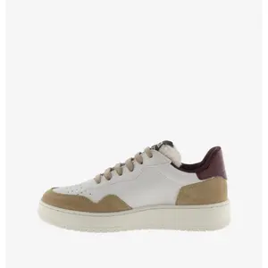 Zapatillas efecto cuero agrietado y purpurina mujer Victoria Madrid image-4