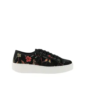 Velvet embroidered sneakers girl Victoria image-0