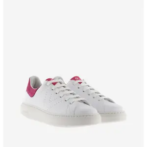 Baskets simili-cuir & croûte de cuir femme Victoria image-4